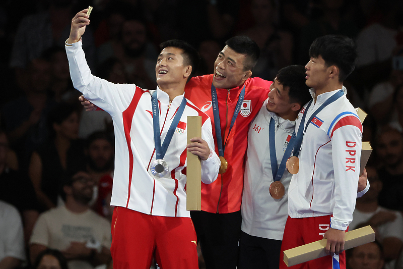 Sportisti iz Sjeverne Koreje osvajali i medalje u Parizu (Foto: EPA-EFE)