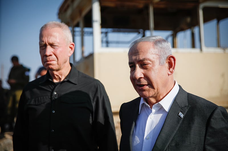 Yoav Gallant i Benjamin Netanyahu (Foto: EPA-EFE)