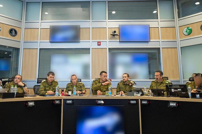 Sastanak izraelskog vojnog i sigurnosnog vrha (Foto: IDF)