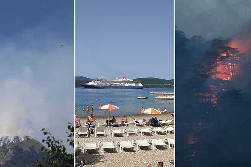 Trenutno je zbog požara najrizičnije na Tjentištu (Izvor: Klix.ba/Facebook)