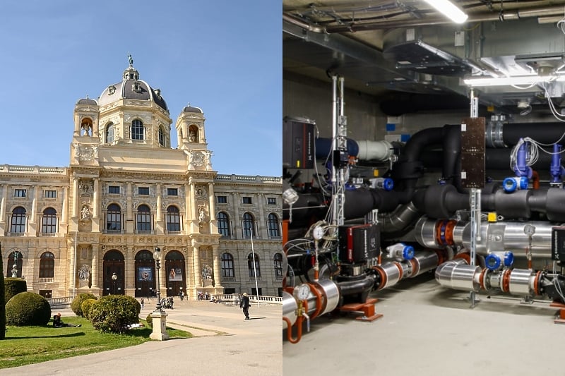 Prirodnjački muzej u Beču dobija sistem daljinskog hlađenja (Foto: NHM Rittmannsperge/Wien Energie)