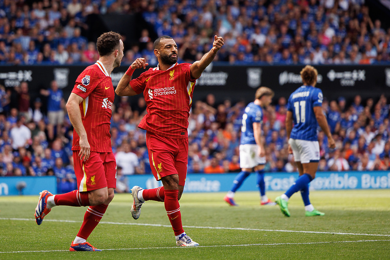 Salah blista i bez karakteristične frizure (Foto: EPA-EFE)