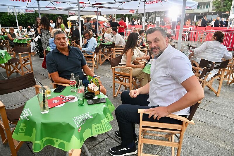 Miodrag Miško Ražnatović i Elmedin Dino Konaković (Foto: T. S./Klix.ba)