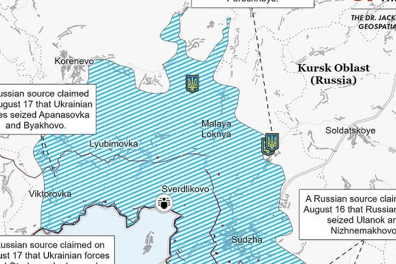 Mapa: ISW