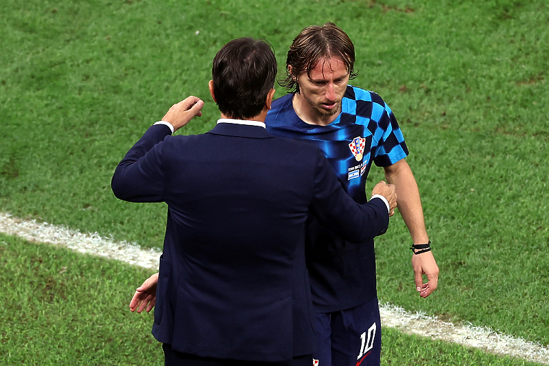 Zlatko Dalić i Luka Modrić (Foto: EPA-EFE)