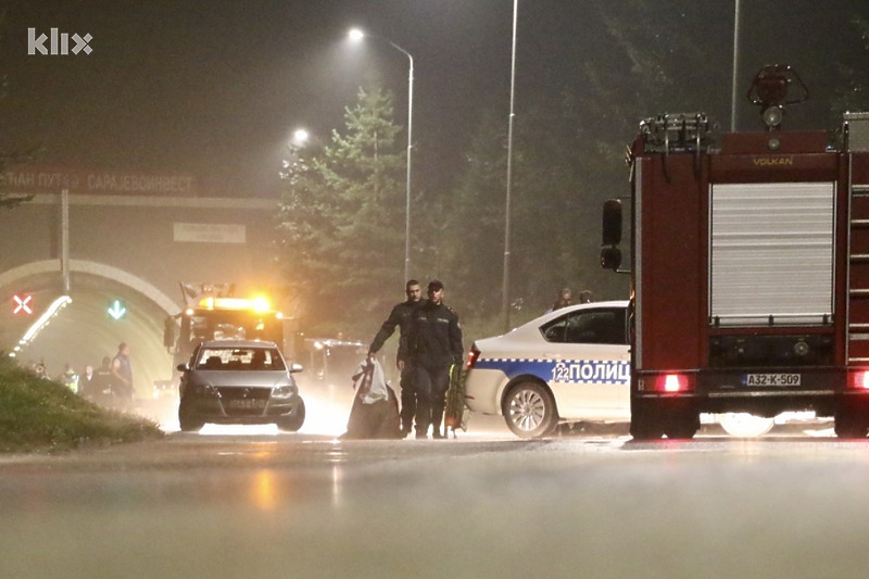 Fotografija sa mjesta nesreće 2020. godine (Foto: Arhiv/Klix.ba)