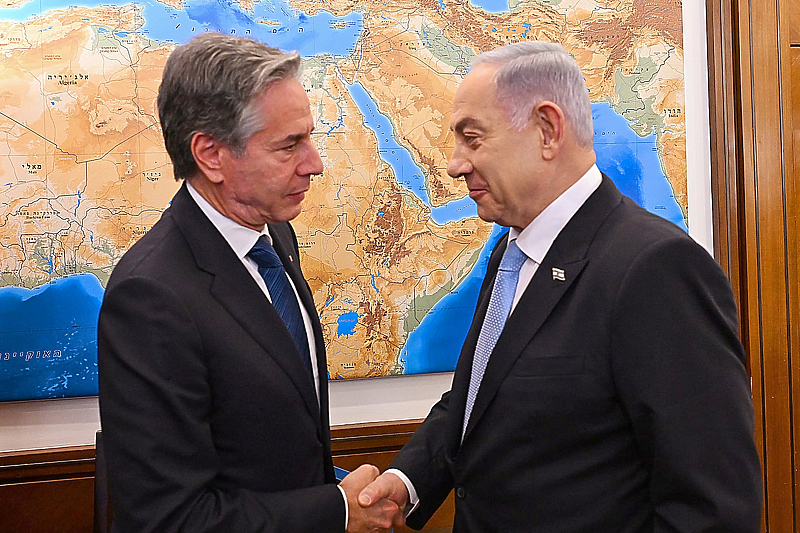 Antony Blinken i Benjamin Netanyahu (Foto: EPA-EFE)