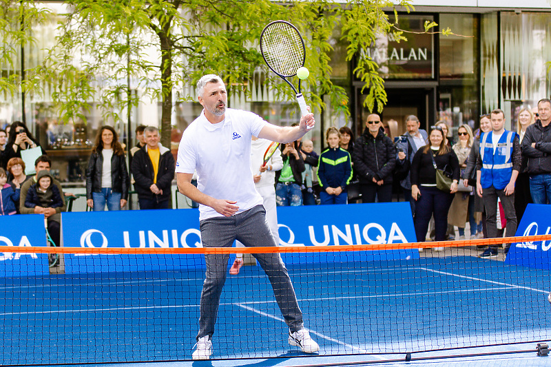 Goran Ivanišević, trener i brend ambasador UNIQA osiguranja