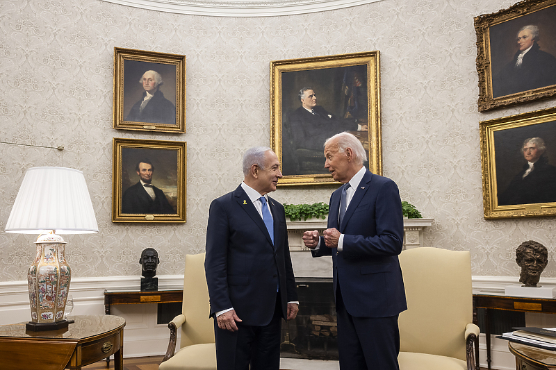 Benjamin Netanyahu i Joe Biden (Foto: EPA-EFE)