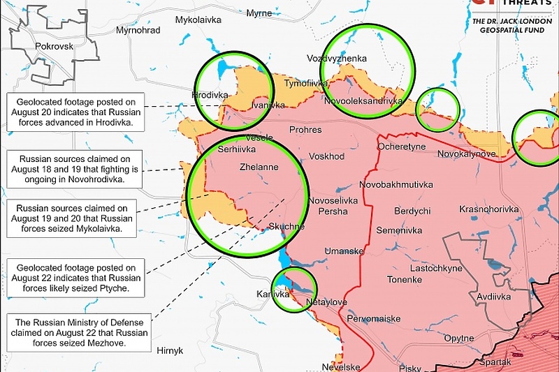 Mapa: ISW