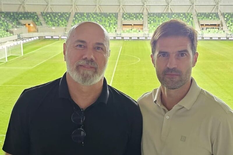 Sergej Barbarez i Ninoslav Milenković (Foto: Instagram)