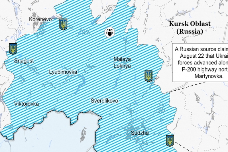 Mapa: ISW