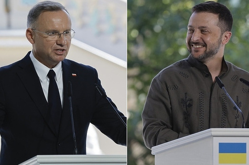 Andrzej Duda i Volodimir Zelenski (Foto: EPA-EFE)