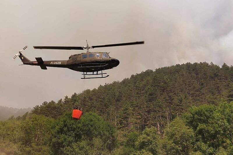 Helikopter Oružanih snaga BiH (Foto: Ministarstvo odbrane BiH)