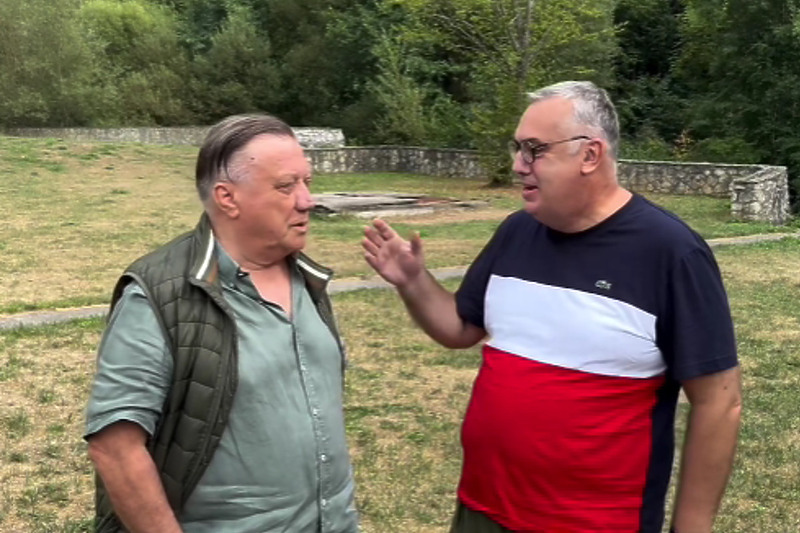 Halid Bešlić i Sabahudin Topalbećirović (Screenshot: Instagram)