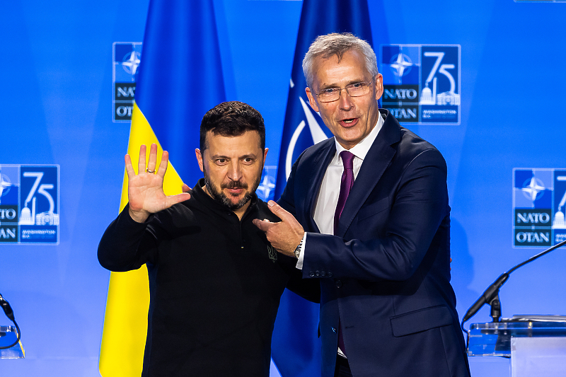 Volodimir Zelenski i Jens Stoltenberg (Foto: EPA-EFE)