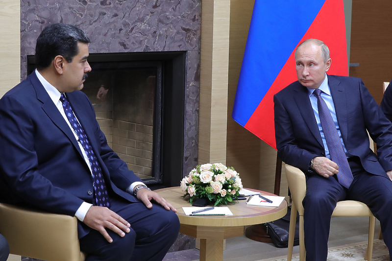 Nicolas Maduro i Vladimir Putin (Foto: EPA-EFE)