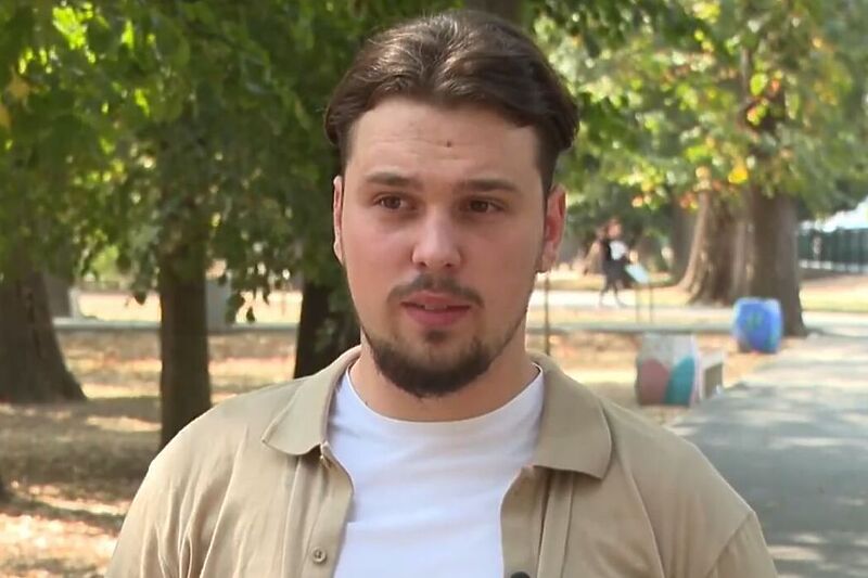 Nidal Šaljić (Screenshot: Al Jazeera Balkans)