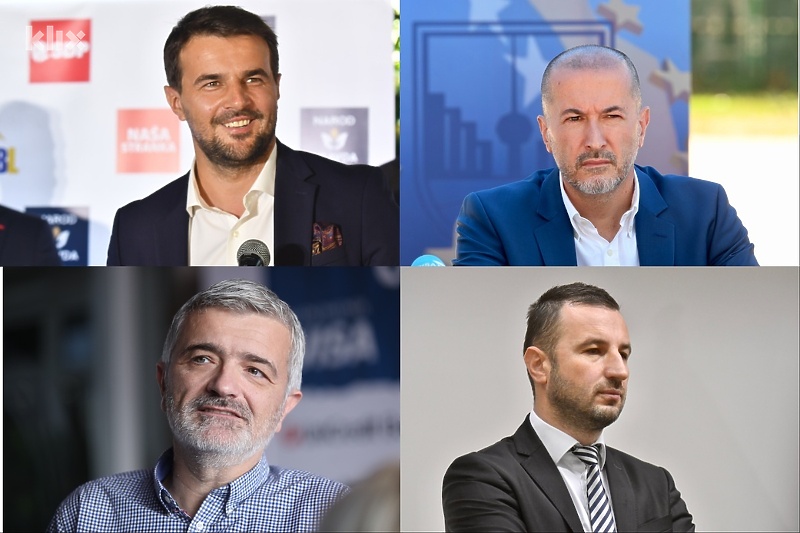 Foto: Klix.ba/ Muzur, Tanović, Mandić i Efendić