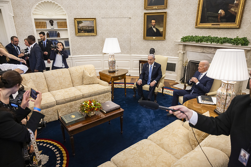 Benjamin Netanyahu i Joe Biden (Foto: EPA-EFE)