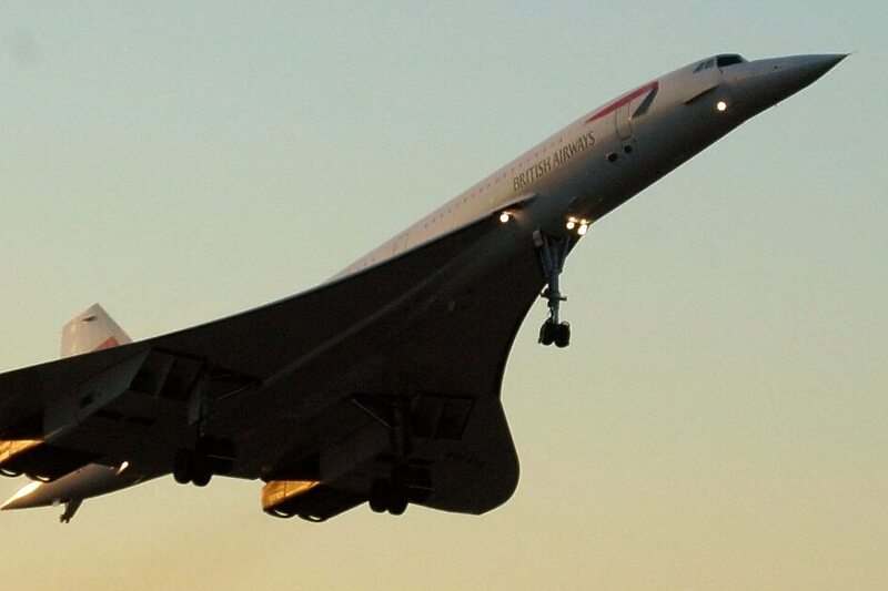 Concorde kompanije British Airways, fotografisan 2003. (Foto: EPA-EFE)