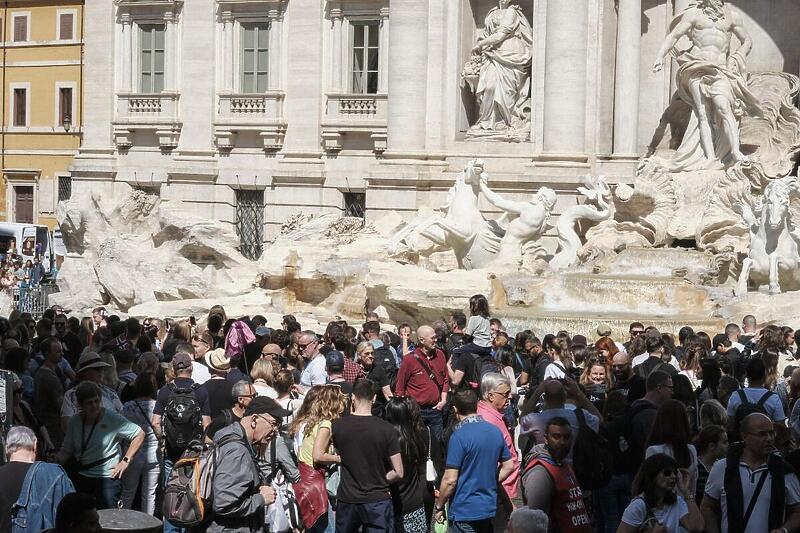 Fontana di Trevi, Rim (Foto: EPA-EFE)