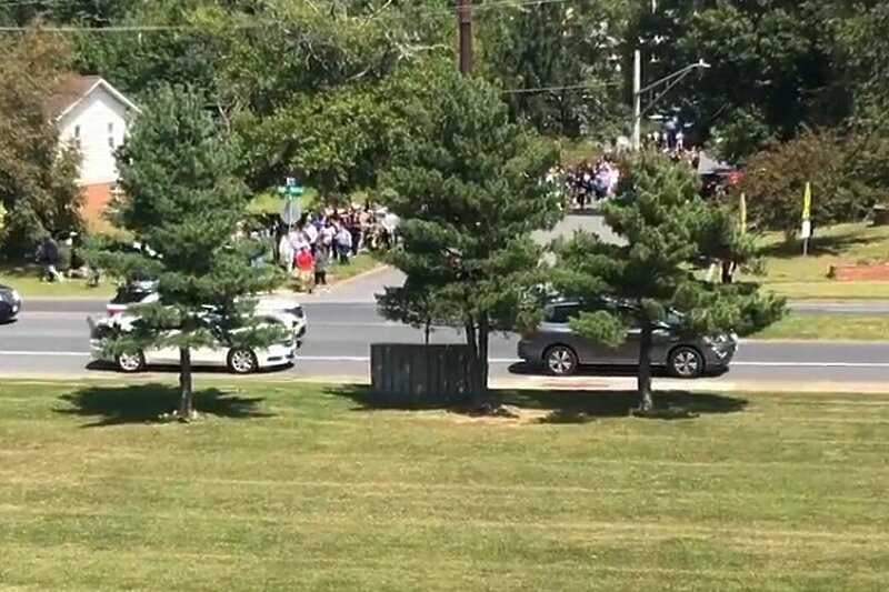 Park u neposrednoj blizini škole u Marylendu gdje se dogodilo ubistvo (Foto: X)