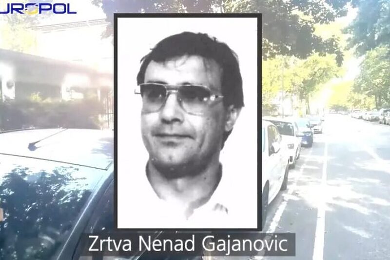 Ubijeni Nenad Gajanović (Foto: Europol)