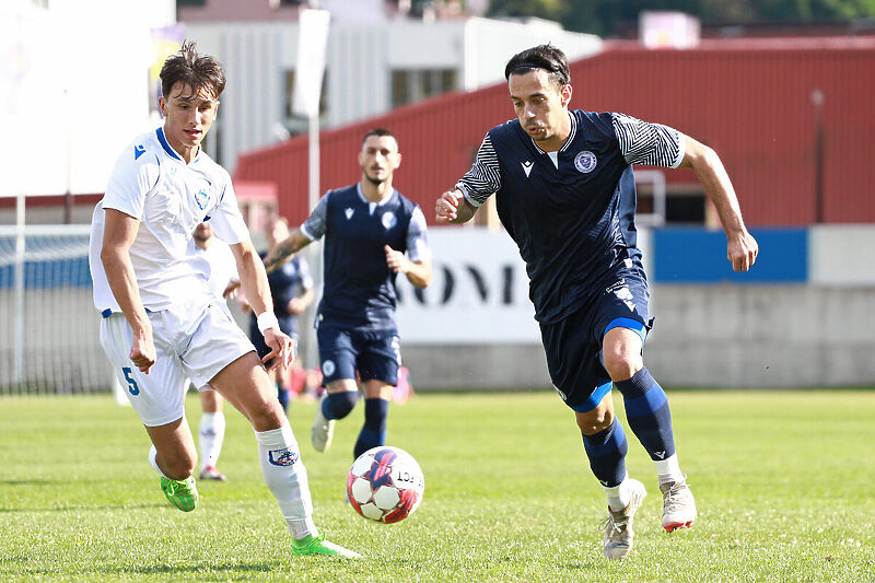 Dangubić u prodoru (Foto: FK Željezničar)