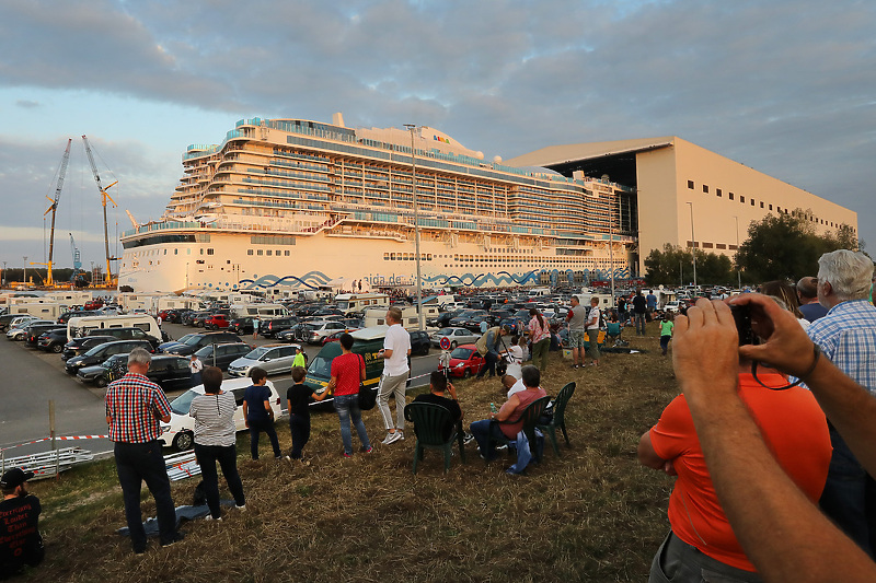 Brodogradilište Meyer Werft (Foto: EPA-EFE)