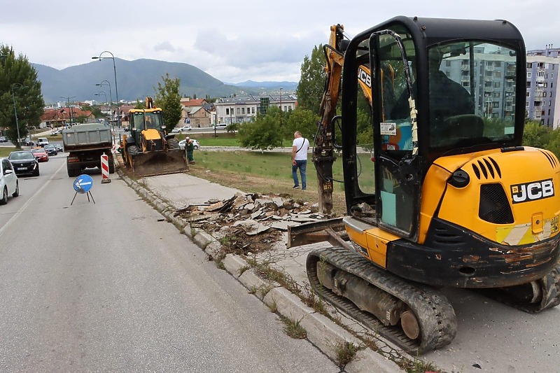 Počela obnova Olimpijske ulice u Sarajevu (Foto: Vlada KS)