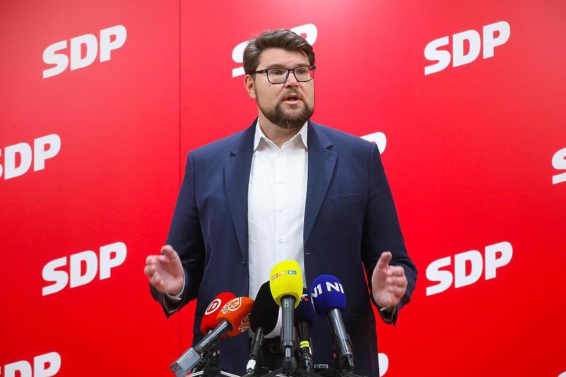 Peđa Grbin, aktuelni predsjednik SDP-a u Hrvatskoj (Foto: Robert Anić/Pixsell)