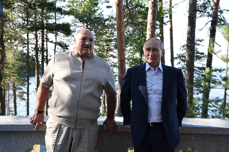 Aleksandar Lukašenko i Vladimir Putin