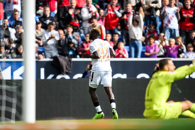 Boniface slavi jedan od svojih pogodaka (Foto: Bayer Leverkusen)