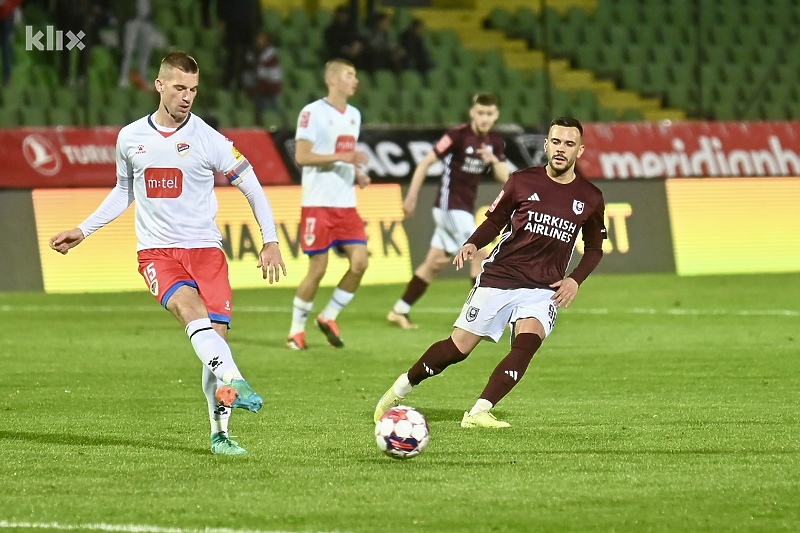 Detalj s jednog od prošlih derbija Sarajeva i Borca (Foto: Arhiv/Klix.ba)