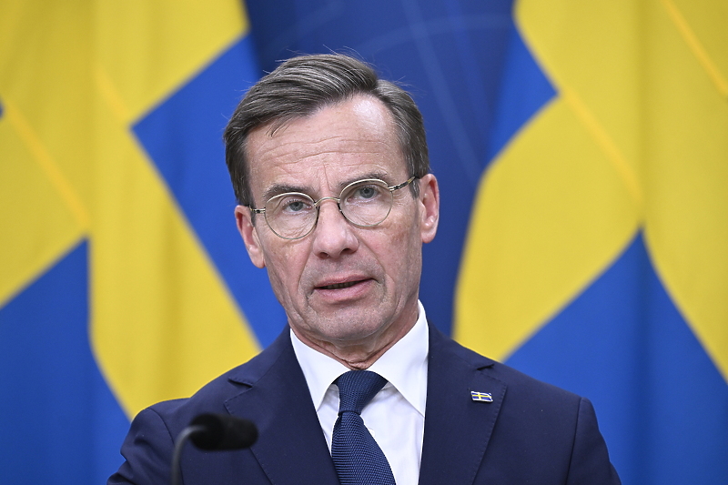 Ulf Kristersson, premijer Švedske (Foto: EPA-EFE)