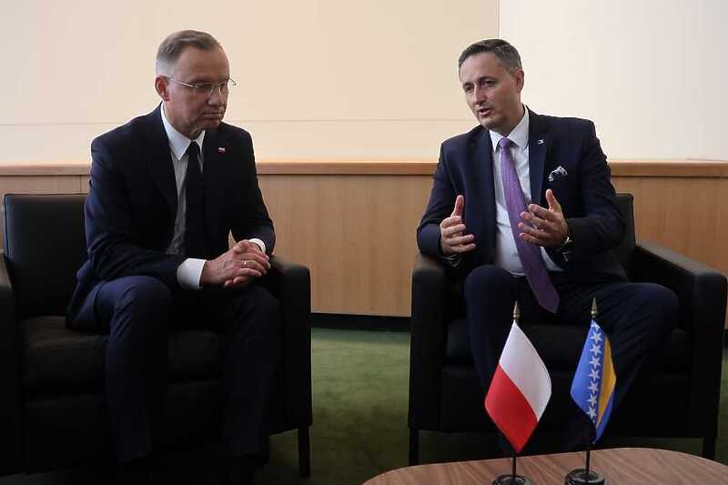 Andrzej Duda i Denis Bećirović