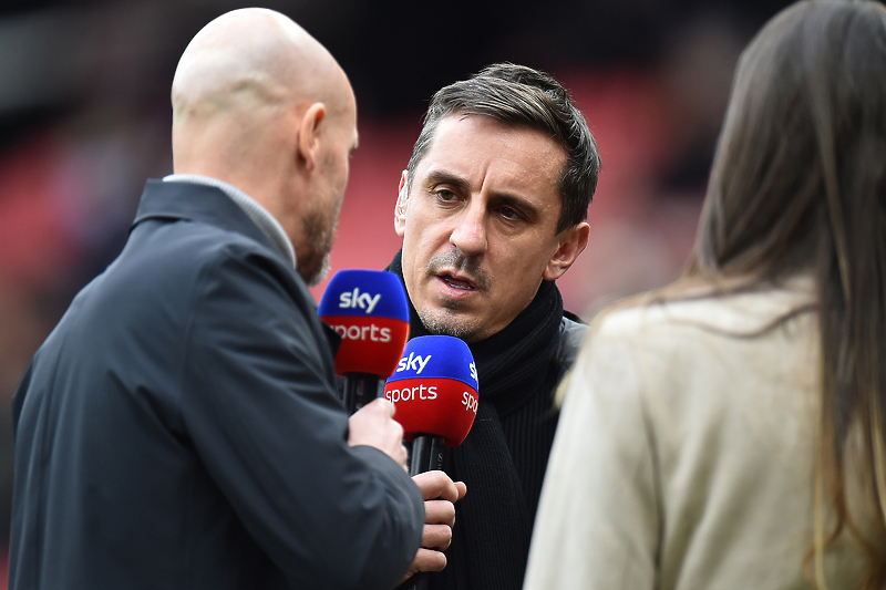 Neville je stručni komentator Sky Sportsa (Foto: EPA-EFE)