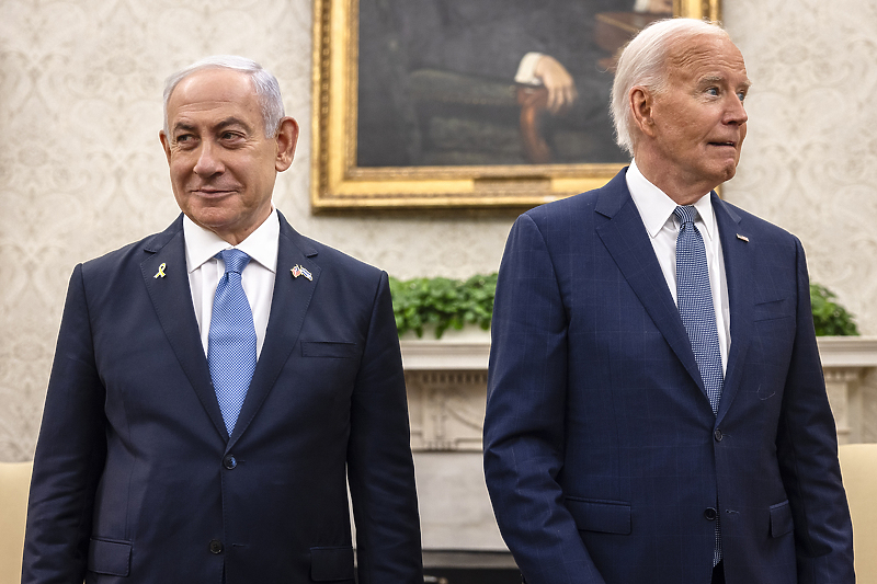 Benjamin Netanyahu i Joe Biden (Foto: EPA-EFE)