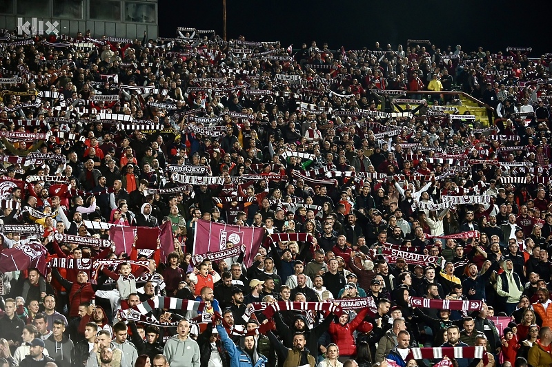 Sarajevski derbi je odigran pred 24.000 gledalaca (Foto: T. S./Klix.ba)