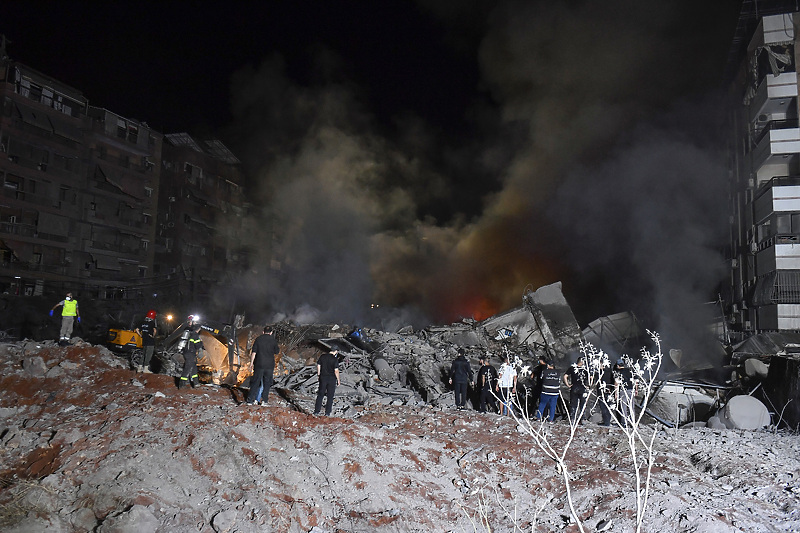 Bejrut nakon izraelskog napada (Foto: EPA-EFE)