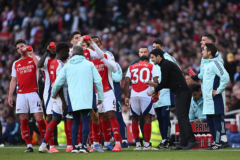 Arsenal zamalo ispustio dva gola prednosti (Foto: EPA-EFE)