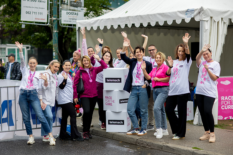 Telemach i Race for the Cure