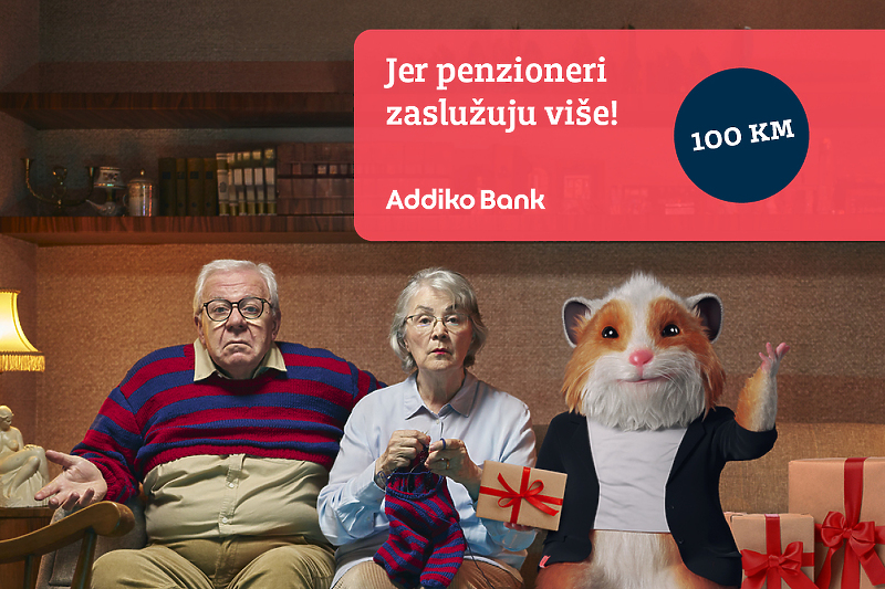 Addiko Bank benefiti za pripadnike treće životne dobi