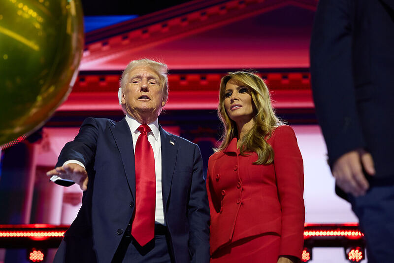 Donald i Melania Trump (Foto: EPA-EFE)