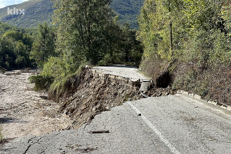 Put prema Buturović Polju kod Konjica (Foto: D. S./Klix.ba)