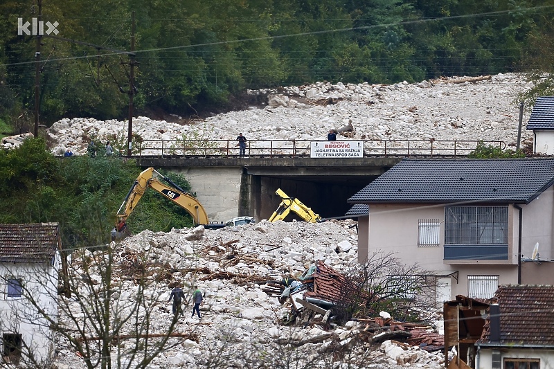 Donja Jablanica jutros (Foto: I. L./Klix.ba)