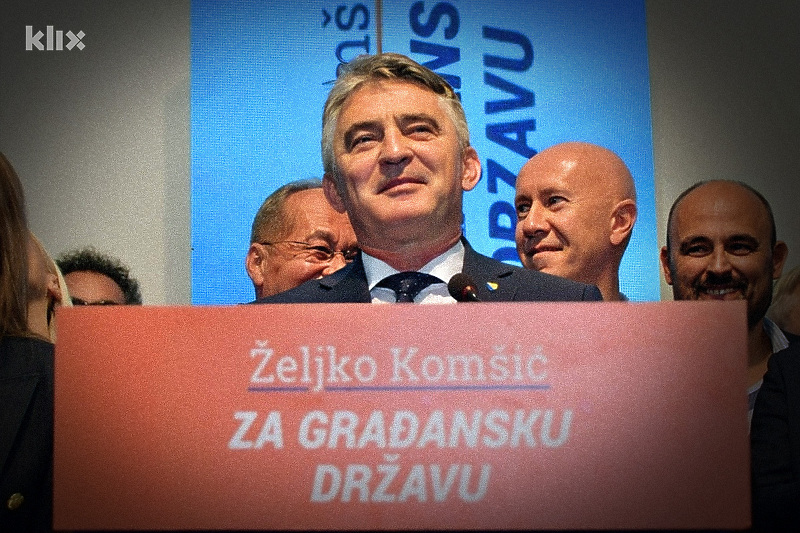 Željko Komšić, predsjednik DF-a (Foto: Klix.ba)