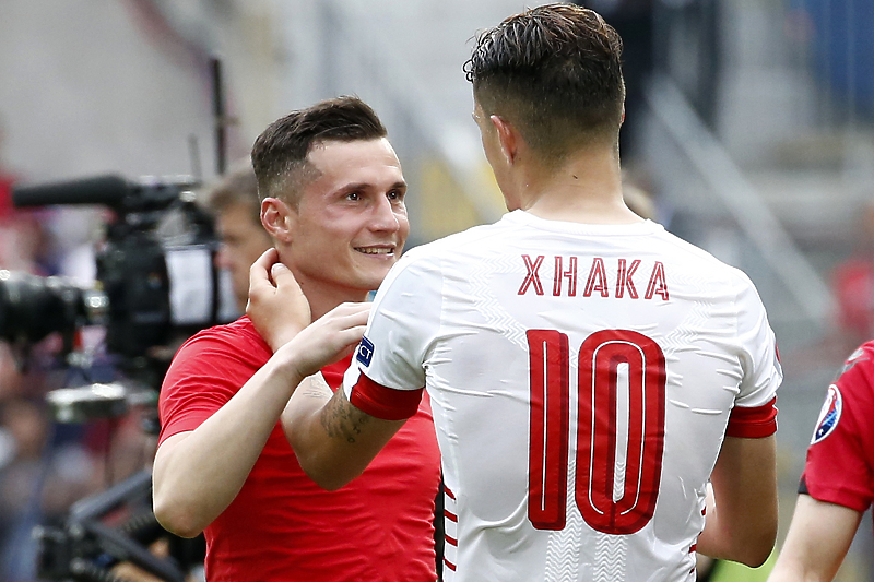 Taulant i Granit Xhaka (Foto: EPA-EFE)