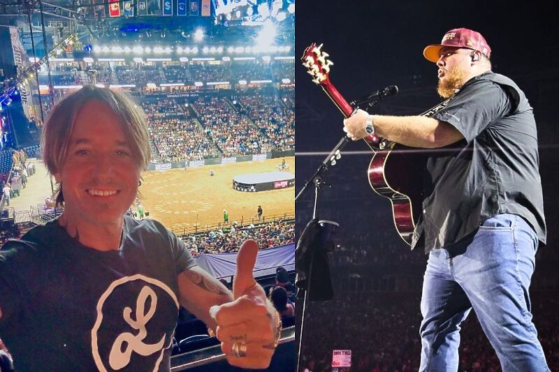 Keith Urban i Luke Combs (Instagram/Screenshot)